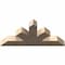 Ekena Millwork Richland Smooth Timber Gable Bracket, Douglas Fir, 48"W x 22"H x 5 1/2"D x 5 1/2"F, 11/12 Pitch GBW048X22X0606RIC00SDF - alternate 4